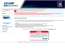 Tablet Screenshot of ge.grupozoom.com
